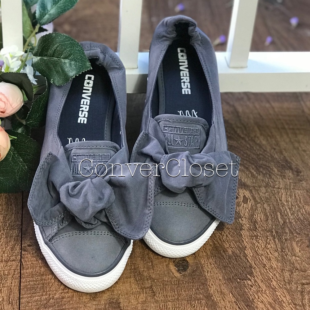Converse AdVulc CTAS KNOT BRUSHED TWILL SLIPGrey🐘 - Picture 3 of 6